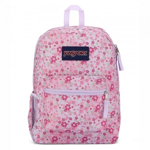 JanSport CROSS TOWN Schoolrugzakken Rugzakken Roze | DNLKV75048