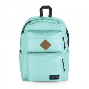 JanSport Double Break Laptop Rugzak Rugzakken Turquoise | BNLSD93189