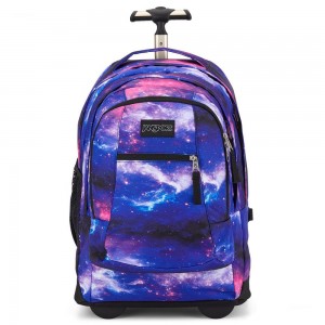 JanSport Driver 8 Rollende rugzak Rugzakken Paars Blauw | ZNLMJ69311