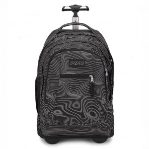 JanSport Driver 8 Rollende rugzak Rugzakken Zwart | NLQCS88243