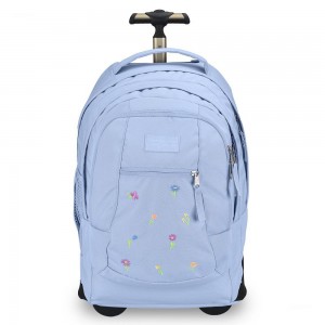 JanSport Driver 8 Rolling Laptop Rugzak Rugzakken Blauw | DNLKV92921