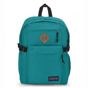 JanSport Main Campus Laptop Rugzak Rugzakken Groen | NLDFL80857