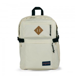 JanSport Main Campus Laptop Rugzak Rugzakken Beige | NLIIZ27653