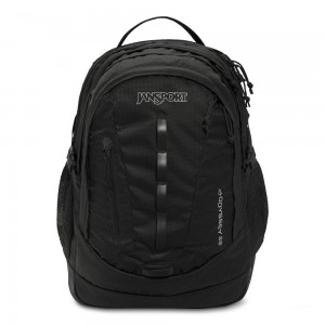 JanSport Odyssey Laptop Rugzak Rugzakken Zwart | NLXBR95016