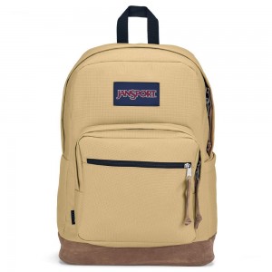 JanSport Right Pack Schoolrugzakken Rugzakken Geel | NLJVR65699