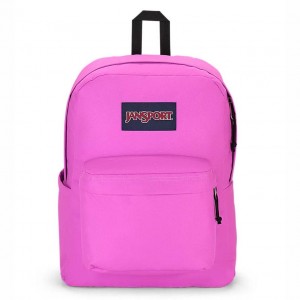 JanSport SuperBreak® Plus Laptop Rugzak Rugzakken Roze | NLQAV61545