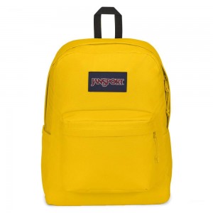 JanSport SuperBreak® Plus Laptop Rugzak Rugzakken Citroen | TNLPQ46615