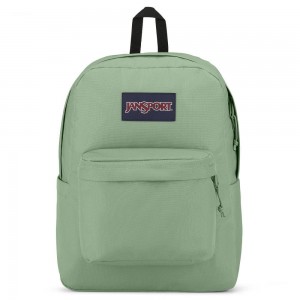 JanSport SuperBreak® Plus Laptop Rugzak Rugzakken Groen | QNLUV60724