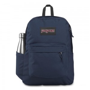 JanSport SuperBreak® Plus Laptop Rugzak Rugzakken Donkerblauw | BNLSO58330