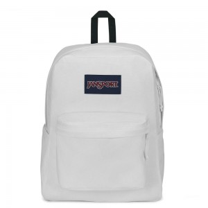 JanSport SuperBreak® Plus Laptop Rugzak Rugzakken Wit | BNLSD39826