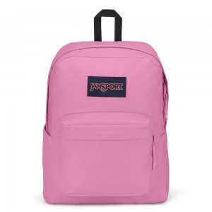 JanSport SuperBreak® Plus Schoolrugzakken Rugzakken Roze | NLDFL22324