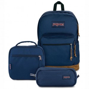 JanSport TIMELESS BLUE NAVY BUNDLE Schoolrugzakken Rugzakken Donkerblauw | ZNLNQ98561