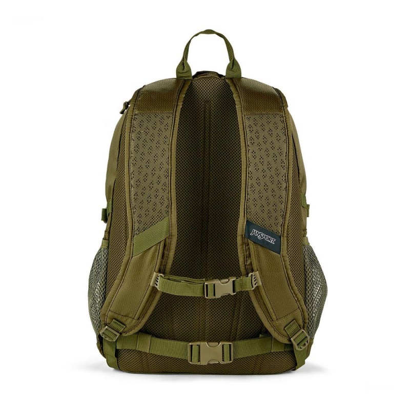 JanSport Agave Laptop Rugzak Rugzakken Olijfgroen | TNLPQ34447