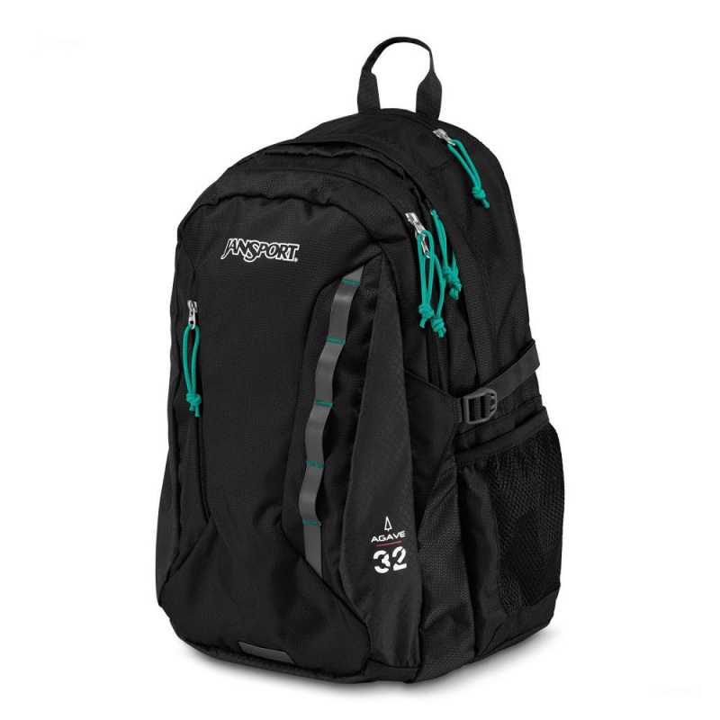 JanSport Agave Laptop Rugzak Rugzakken Zwart | GNLUC63325