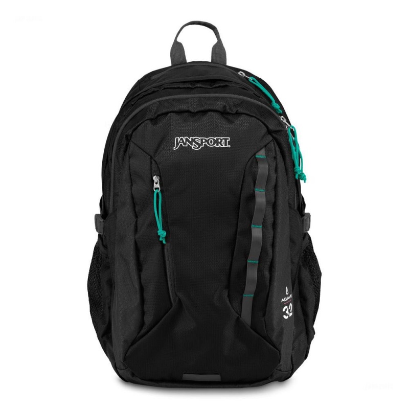 JanSport Agave Schoolrugzakken Rugzakken Zwart | NLEAH38163