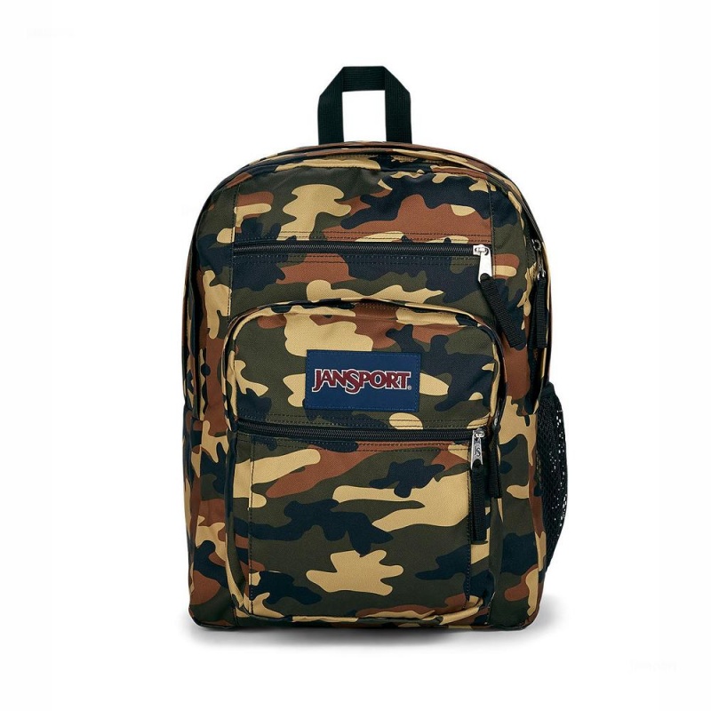 JanSport BIG STUDENT Laptop Rugzak Rugzakken Camo | NLIIZ77836