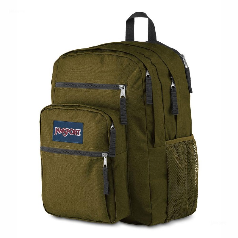 JanSport BIG STUDENT Laptop Rugzak Rugzakken Olijfgroen | NLEGJ42873