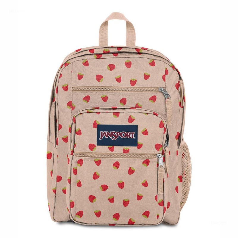 JanSport BIG STUDENT Laptop Rugzak Rugzakken Roze Rood | PNLER22998