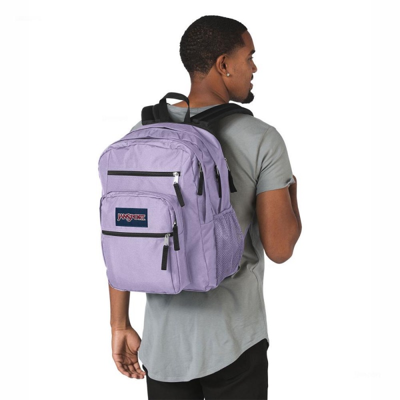 JanSport BIG STUDENT Laptop Rugzak Rugzakken Paars | NLJKU85501