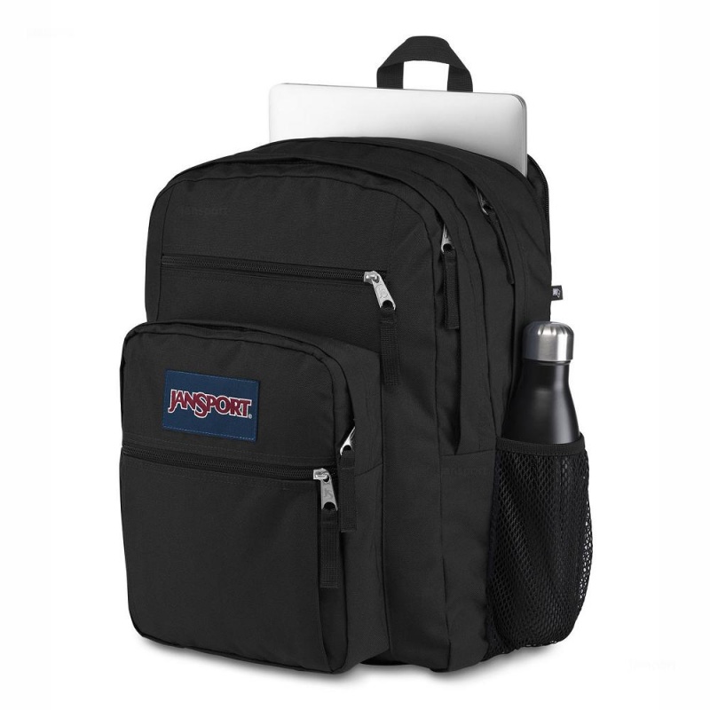 JanSport BIG STUDENT Laptop Rugzak Rugzakken Zwart | NLICD74086