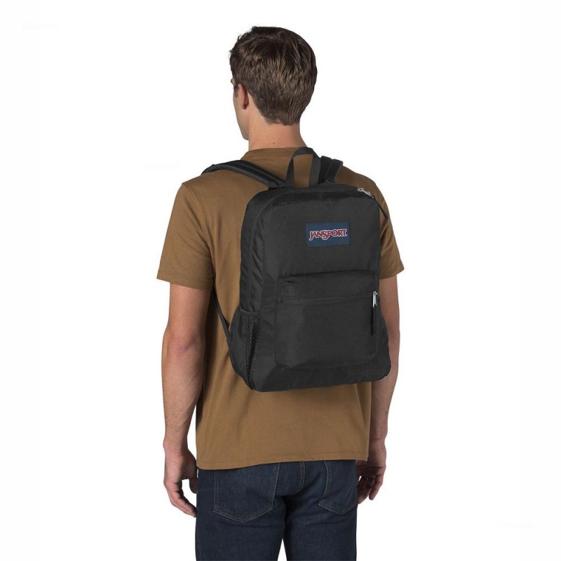 JanSport CROSS TOWN Schoolrugzakken Rugzakken Zwart | NLJKU47822