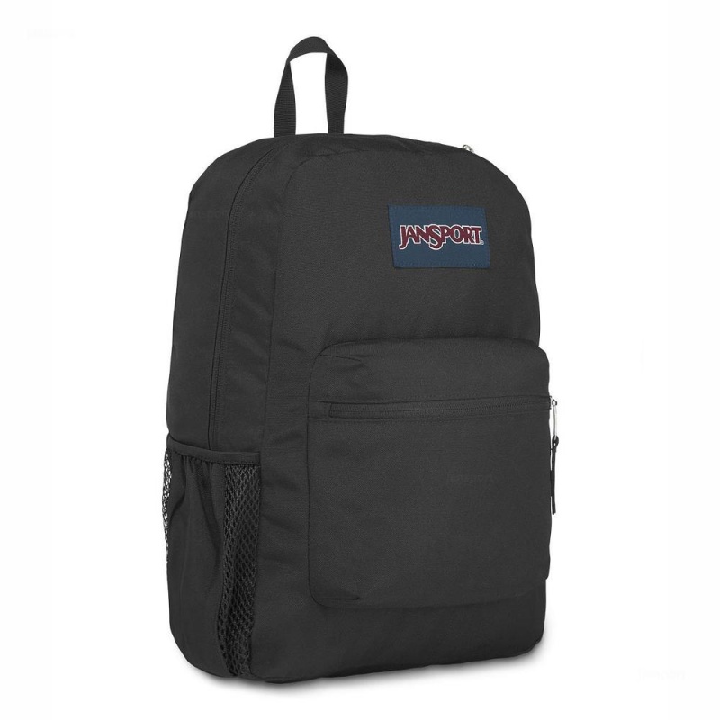 JanSport CROSS TOWN Schoolrugzakken Rugzakken Zwart | NLJKU47822