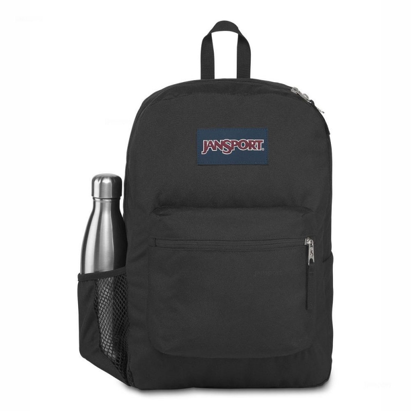 JanSport CROSS TOWN Schoolrugzakken Rugzakken Zwart | NLJKU47822