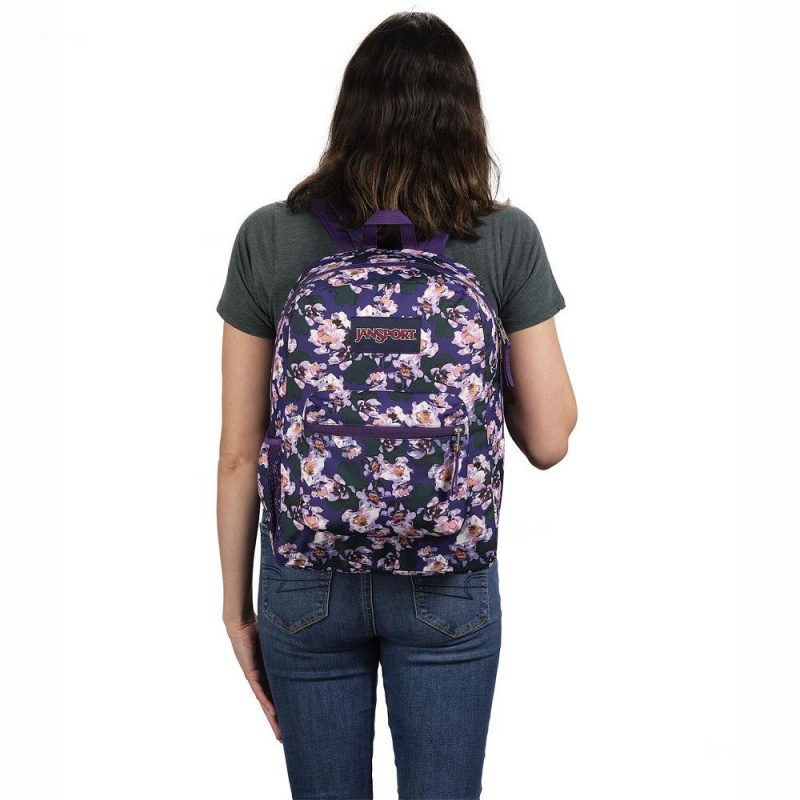 JanSport CROSS TOWN Schoolrugzakken Rugzakken Paars | ZNLMJ20752