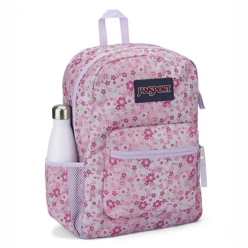 JanSport CROSS TOWN Schoolrugzakken Rugzakken Roze | DNLKV75048