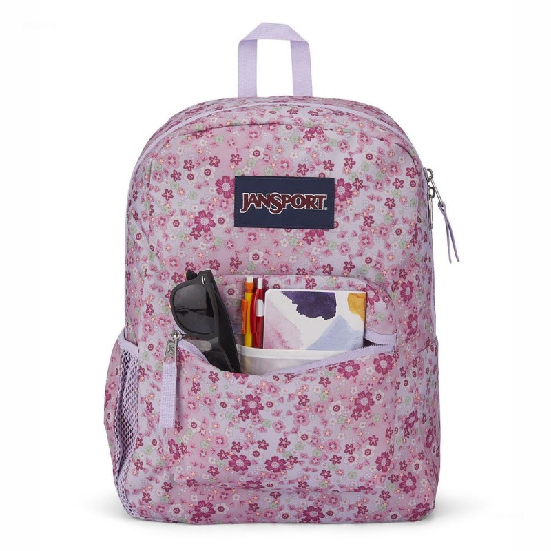 JanSport CROSS TOWN Schoolrugzakken Rugzakken Roze | DNLKV75048