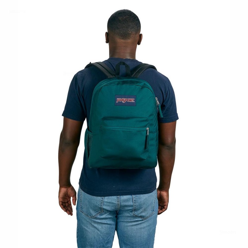 JanSport CROSS TOWN Schoolrugzakken Rugzakken Groen | NLXBR17429