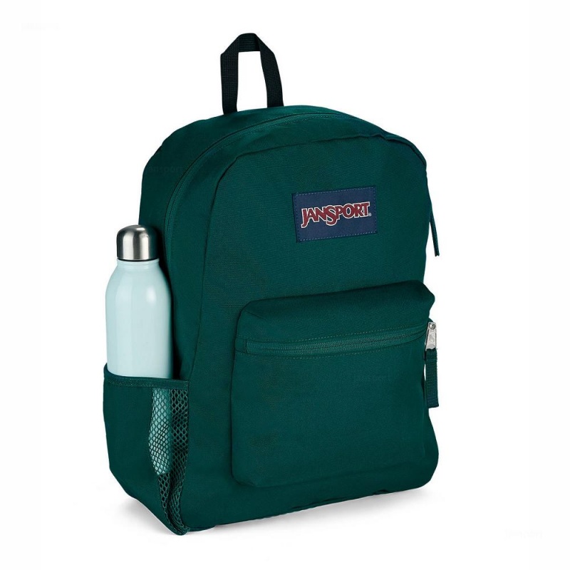 JanSport CROSS TOWN Schoolrugzakken Rugzakken Groen | NLXBR17429