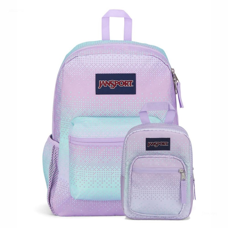 JanSport CROSS TOWN + BIG BREAK Schoolrugzakken Rugzakken Paars | ENLVG13129