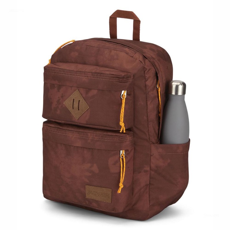 JanSport DOUBLE BREAK FX Laptop Rugzak Rugzakken Bruin | NLJVR33915