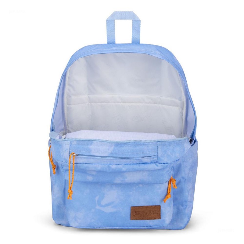 JanSport Double Break Laptop Rugzak Rugzakken Blauw | PNLER48753