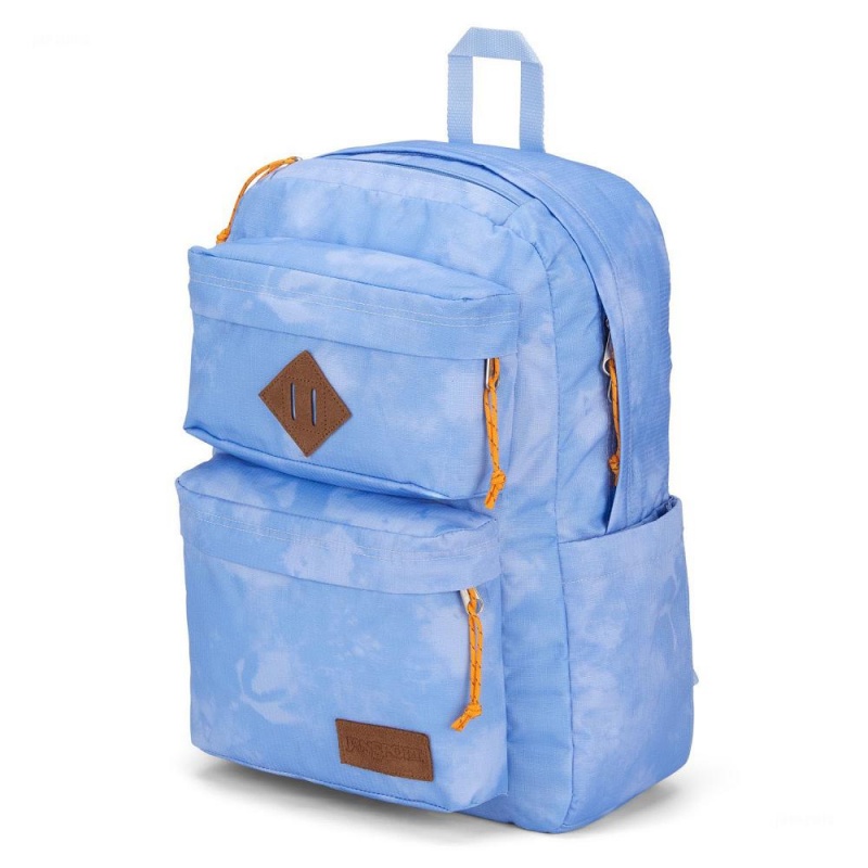 JanSport Double Break Laptop Rugzak Rugzakken Blauw | PNLER48753