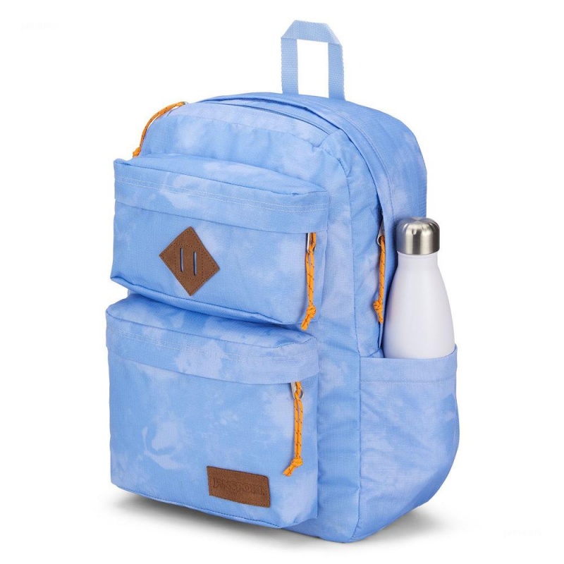 JanSport Double Break Laptop Rugzak Rugzakken Blauw | PNLER48753