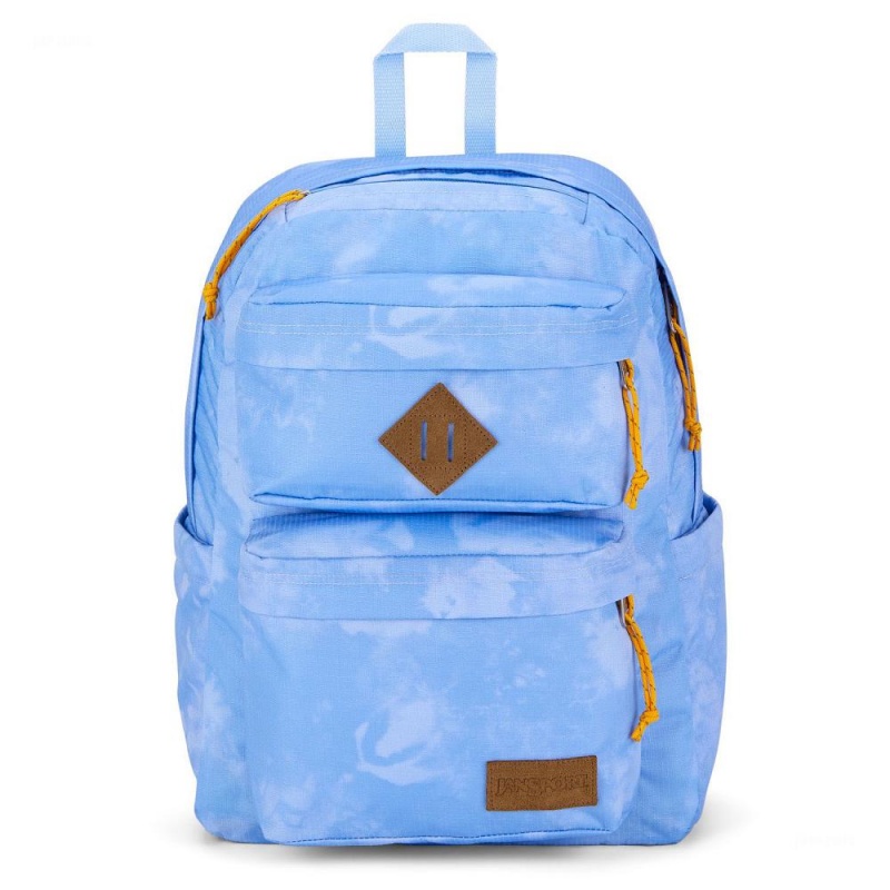 JanSport Double Break Laptop Rugzak Rugzakken Blauw | PNLER48753