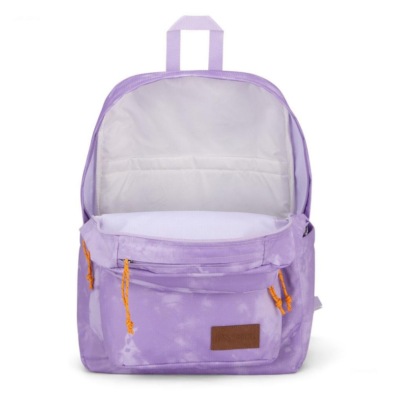 JanSport Double Break Laptop Rugzak Rugzakken Paars | NLNEJ41340