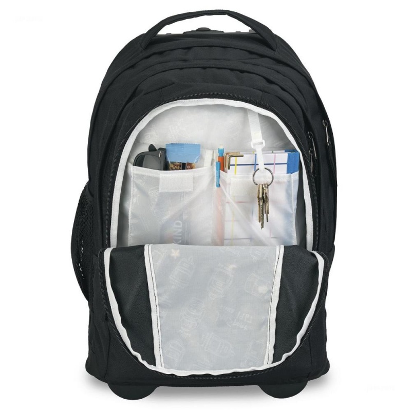 JanSport Driver 8 Rollende rugzak Rugzakken Zwart | NLZDE55378