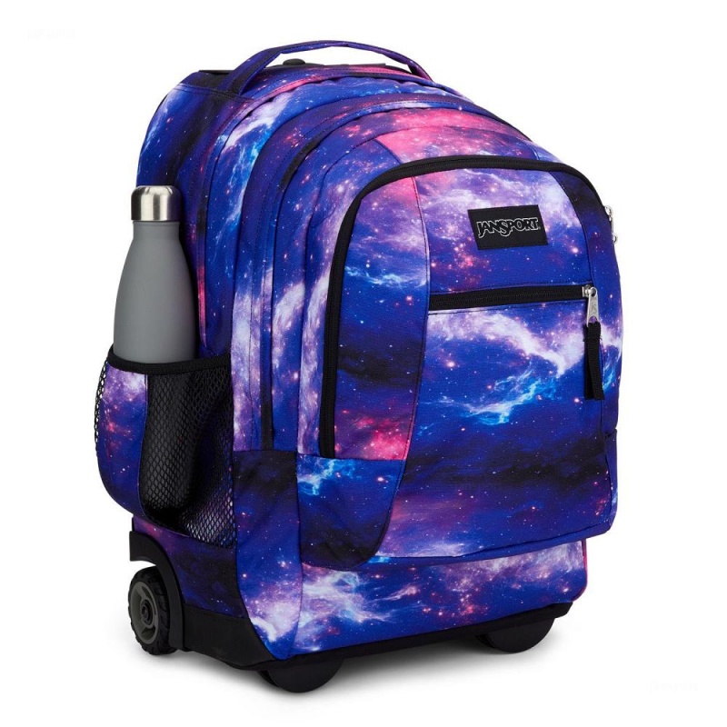 JanSport Driver 8 Rollende rugzak Rugzakken Paars Blauw | ZNLMJ69311