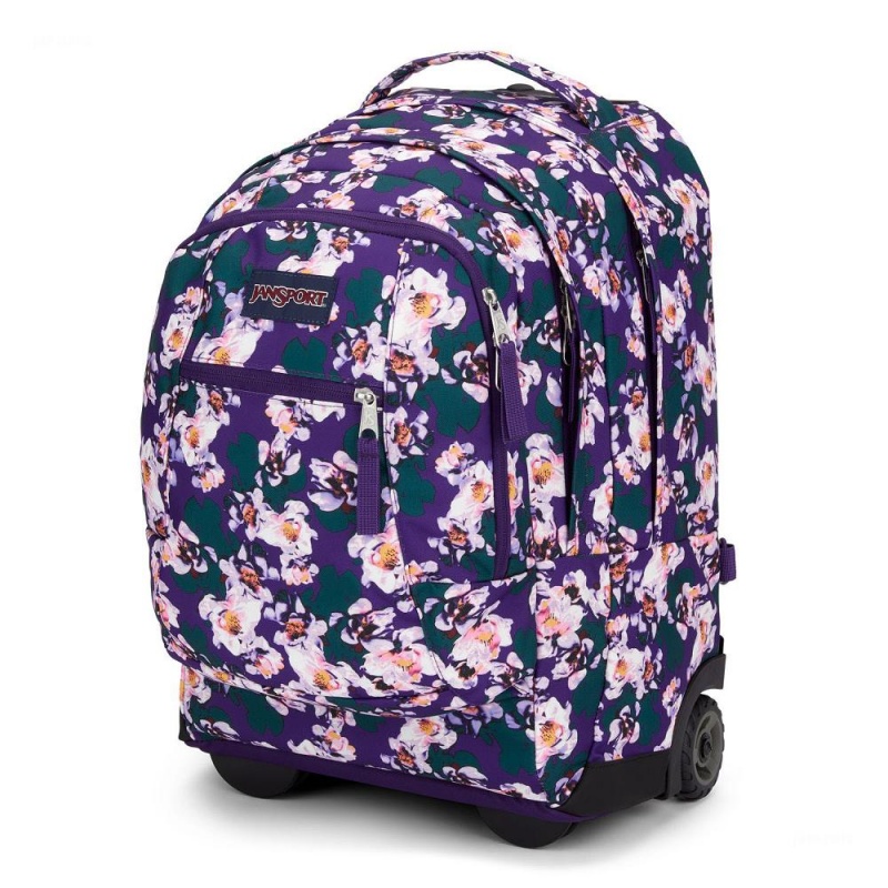 JanSport Driver 8 Rolling Laptop Rugzak Rugzakken Paars | NLCIF44237