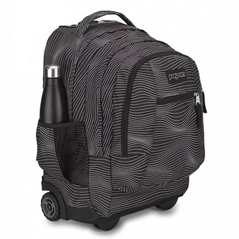 JanSport Driver 8 Rolling Laptop Rugzak Rugzakken Zwart | ZNLMJ34267