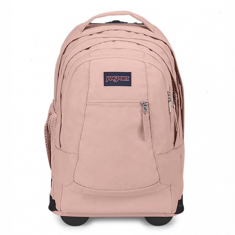 JanSport Driver 8 Rolling Laptop Rugzak Rugzakken Roze | FNLHY59956