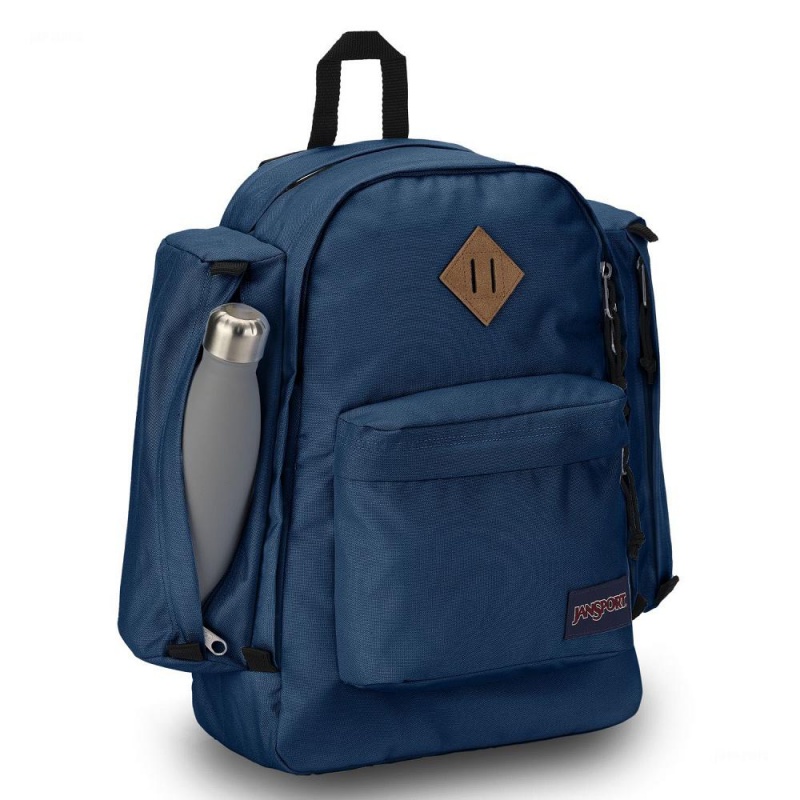 JanSport Field Pack Laptop Rugzak Rugzakken Donkerblauw | NLICD82906