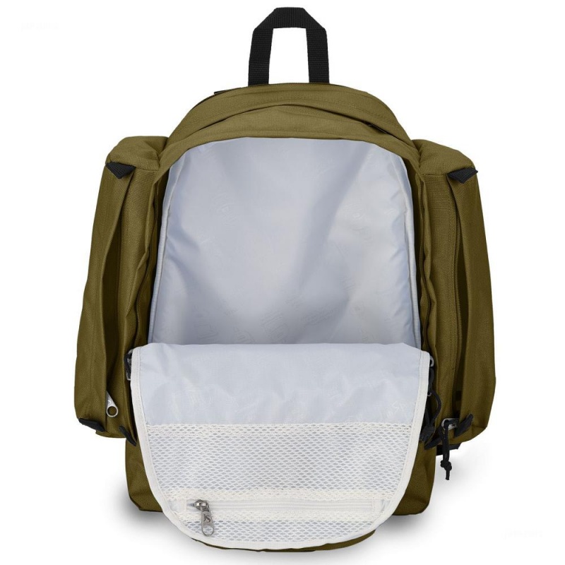 JanSport Field Pack Laptop Rugzak Rugzakken Olijfgroen | NLXBR97091