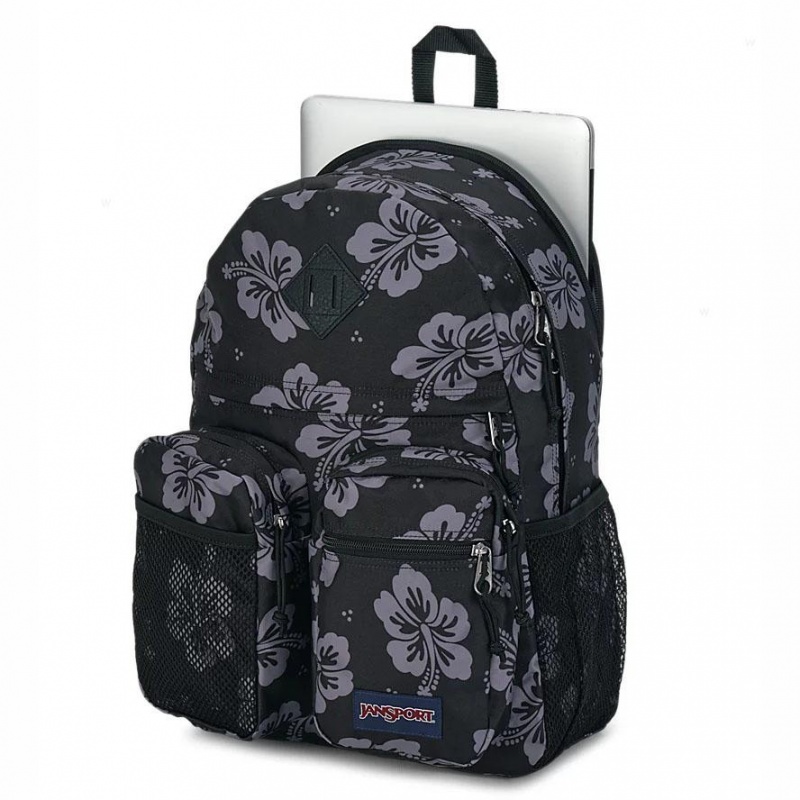 JanSport GRANBY Laptop Rugzak Rugzakken Zwart Grijs | ZNLNQ18199