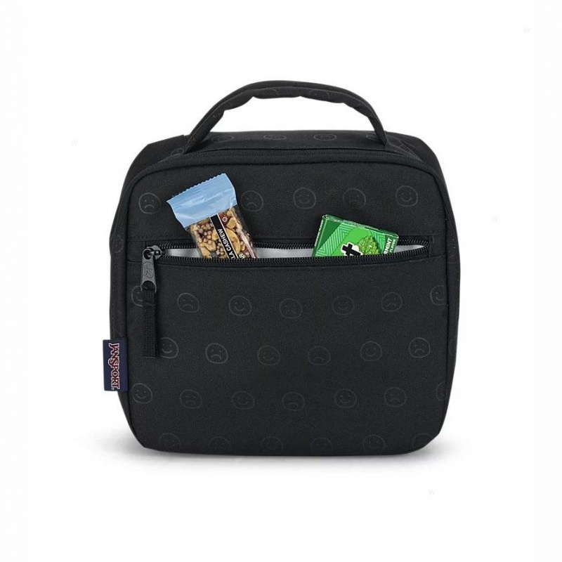 JanSport HAPPY AND SAD BUNDLE Laptop Rugzak Rugzakken Zwart | FNLHY97482