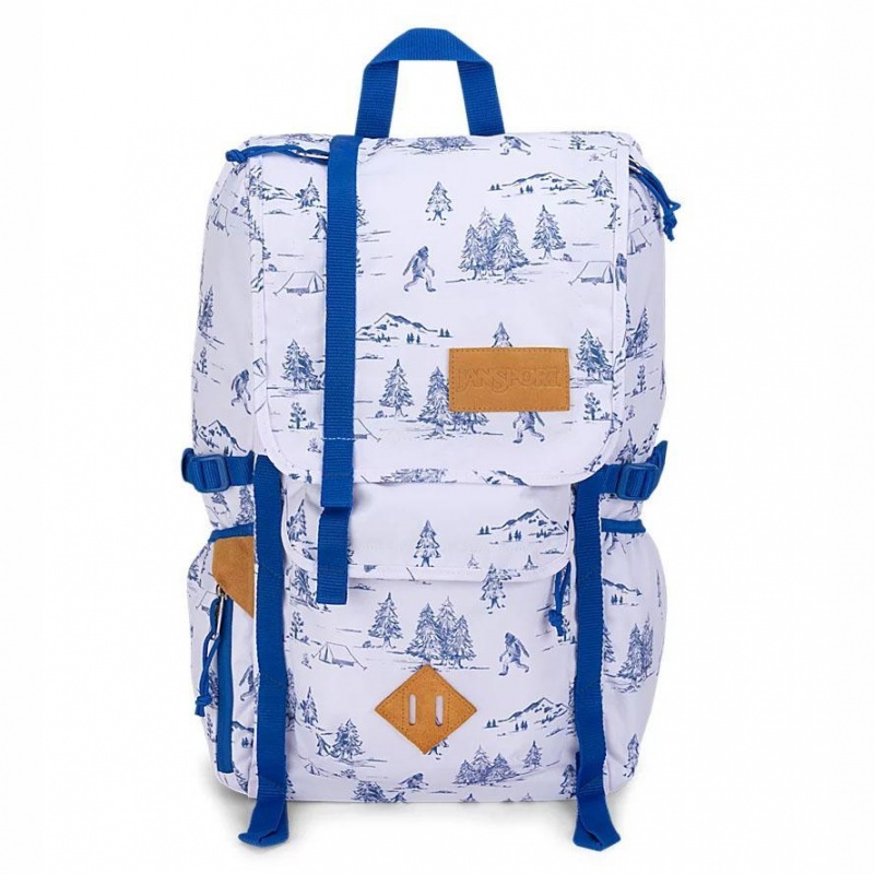 JanSport Hatchet Wandelrugzak Rugzakken Wit Blauw | NLNZX18124