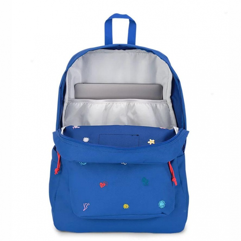 JanSport KIDCORE CHARMS BUNDLE Schoolrugzakken Rugzakken Blauw | XNLBH37125